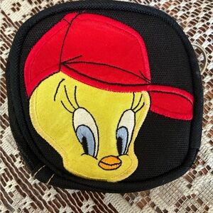 Warner Bros. Tweety Black and Red Kids Bag